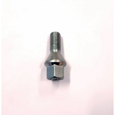 Wheel bolt M12x1.5x23 Conical H17 Silver