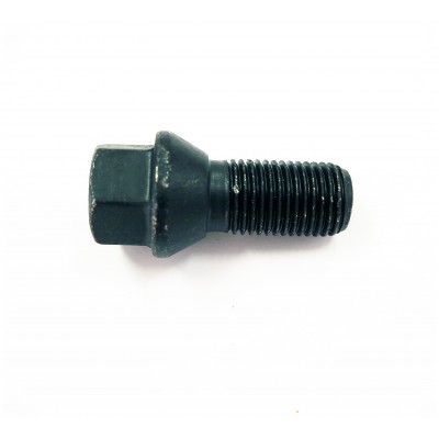 Wheel bolt M14x1.5x25 Conical H17 Black