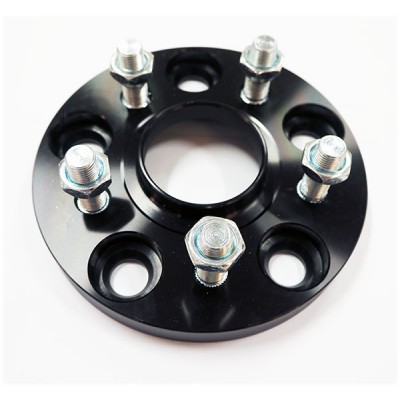 PCD change adapter from 5x114.3(auto) - to 5x100(wheel) | 17mm | 71.5/56.1 | Black edition | 12x1.25