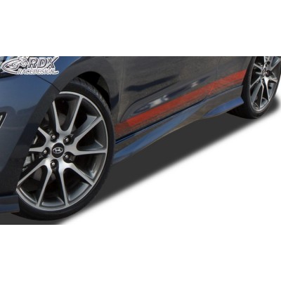 RDX Šoninės apdailos juostos HYUNDAI i30 Coupe 2013+ "Turbo"  | WHEELPARTS.LT