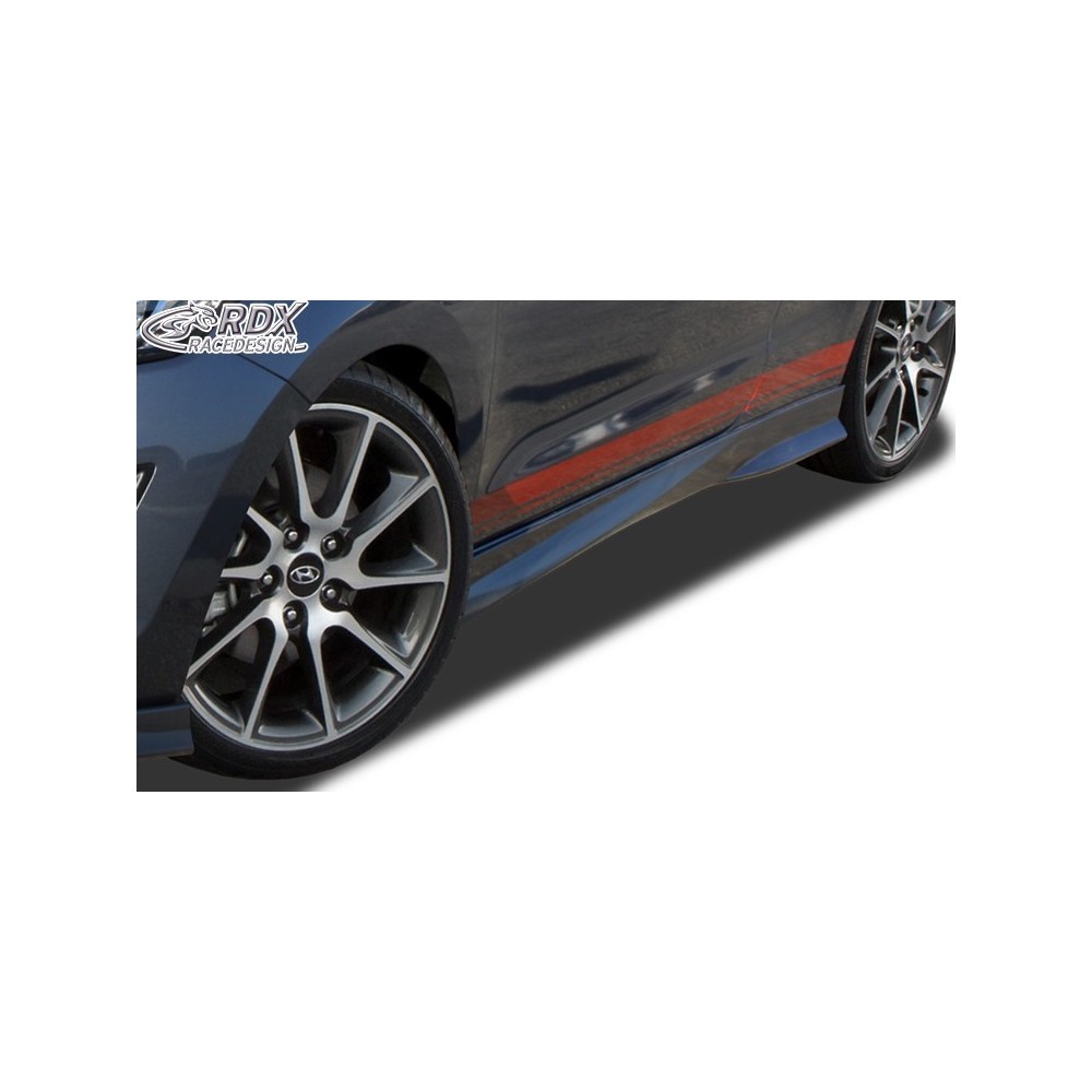 RDX Šoninės apdailos juostos HYUNDAI i30 Coupe 2013+ "Turbo"  | WHEELPARTS.LT