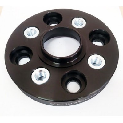 PCD change adapter from 4x100(auto) - to 4x108(wheel) | 18mm | 60.1/57.1 | Black edition