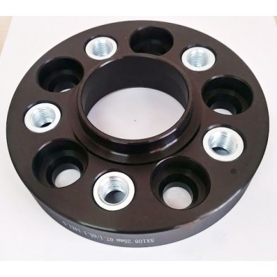 Wheel adapters with pressed in thread, 5x160