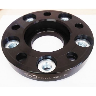 PCD change adapter from 5x130(auto) - to 5x120(wheel) | 20mm | 84.1/65.1 | Black edition