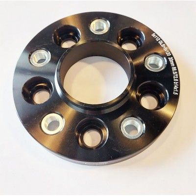 PCD change adapter from 5x120(auto) - to 5x112(wheel) | 20mm | 74.1/66.6 | Black edition | 14x1.25