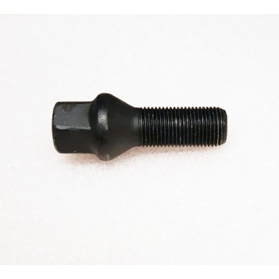 Wheel bolt M14x1.25x33 Conical H17 Black