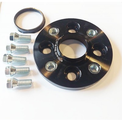 PCD change adapter from 4x100(auto) - to 4x108(wheel) | 18mm | 60.1/57.1 | Black edition | 12x1.5