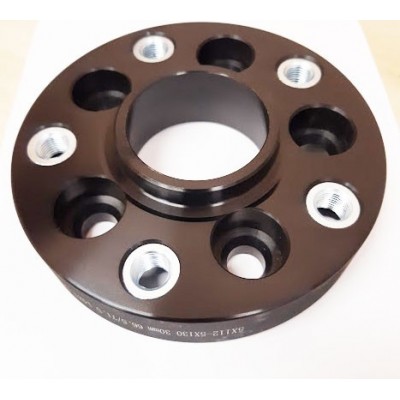 PCD change adapter from 5x112(auto) - to 5x130(wheel) | 20mm | 66.56/71.5 | Black edition | 14x1.5