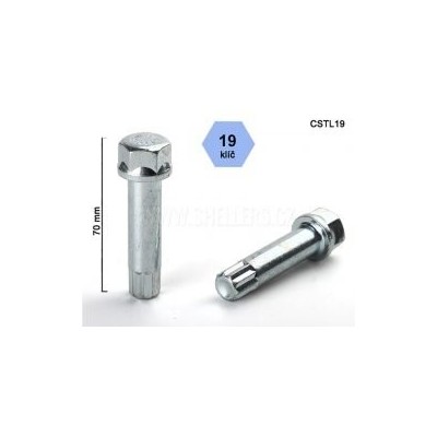 Wheel star key  H19 Silver