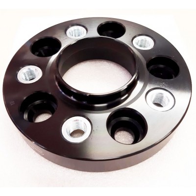 Wheel adapter  BMW F 5x120 | 25mm | 74.1/72.6 | Black edition | 14x1.25
