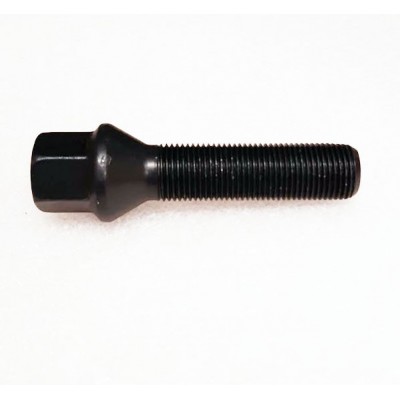 Wheel bolt M14x1.5x60 Conical H17 Black