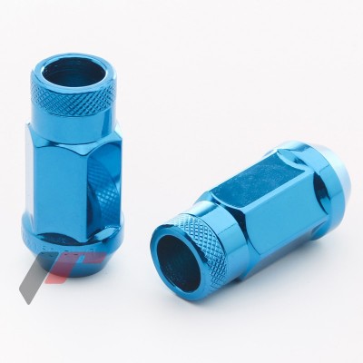 Tuner lug nut | 20mm | M12x1.5x45 Conical H19 Blue